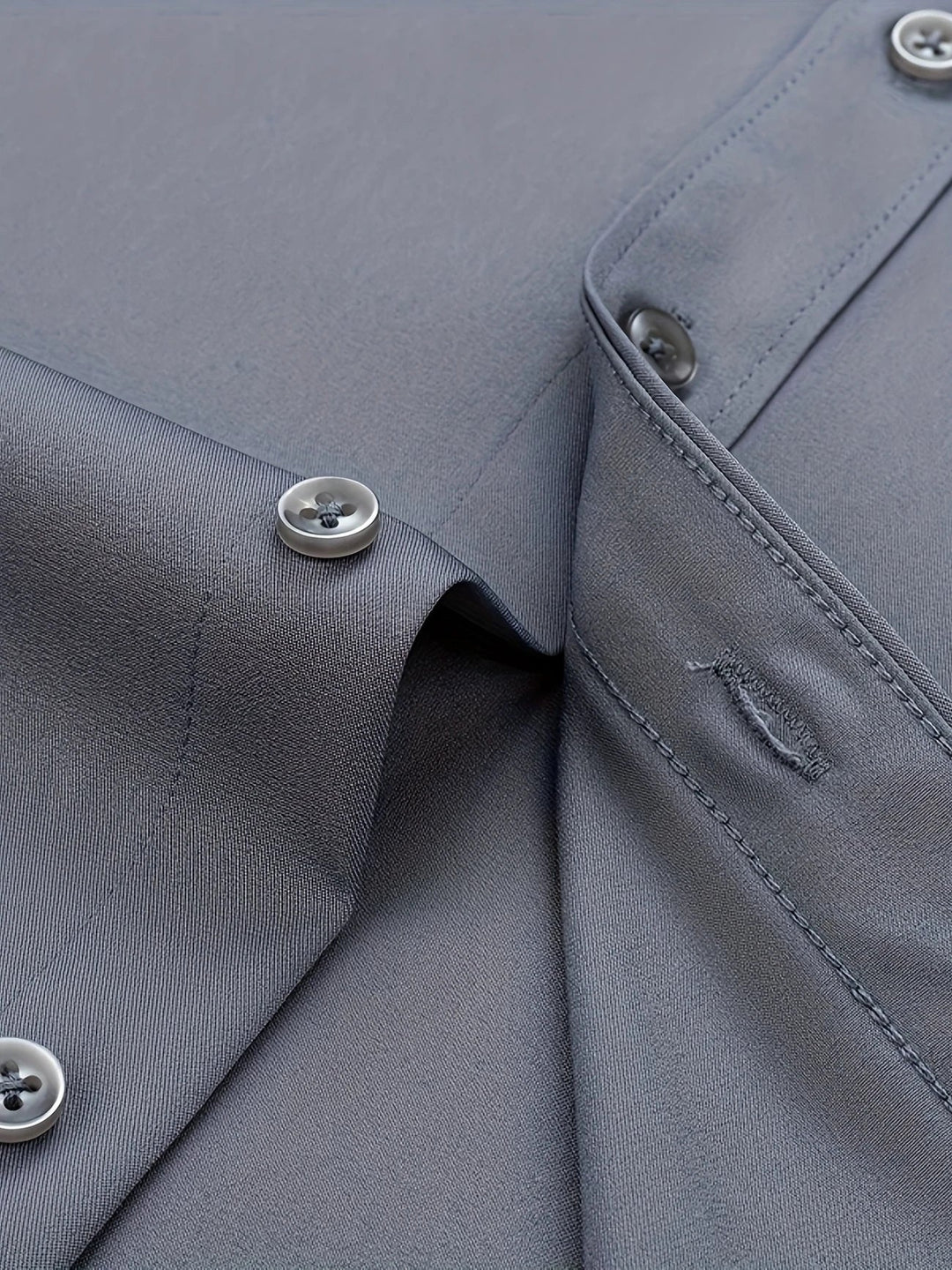 Elvoria | Camisa elegante de manga larga con botones