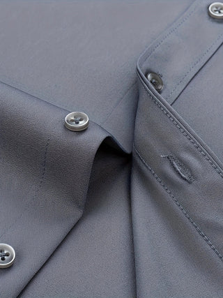 Elvoria | Camisa elegante de manga larga con botones