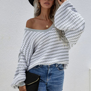 Pull De Tricot Casual A Rayas