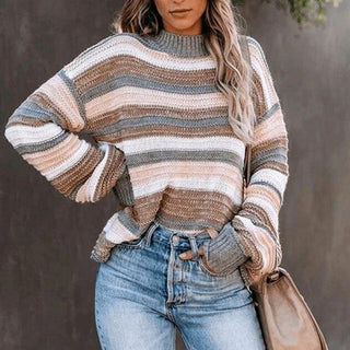 Suéter de Rayas Casual