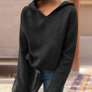 Sudadera Con Capucha De Color Sólido