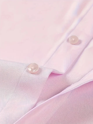 Elvoria | Camisa elegante de manga larga con botones