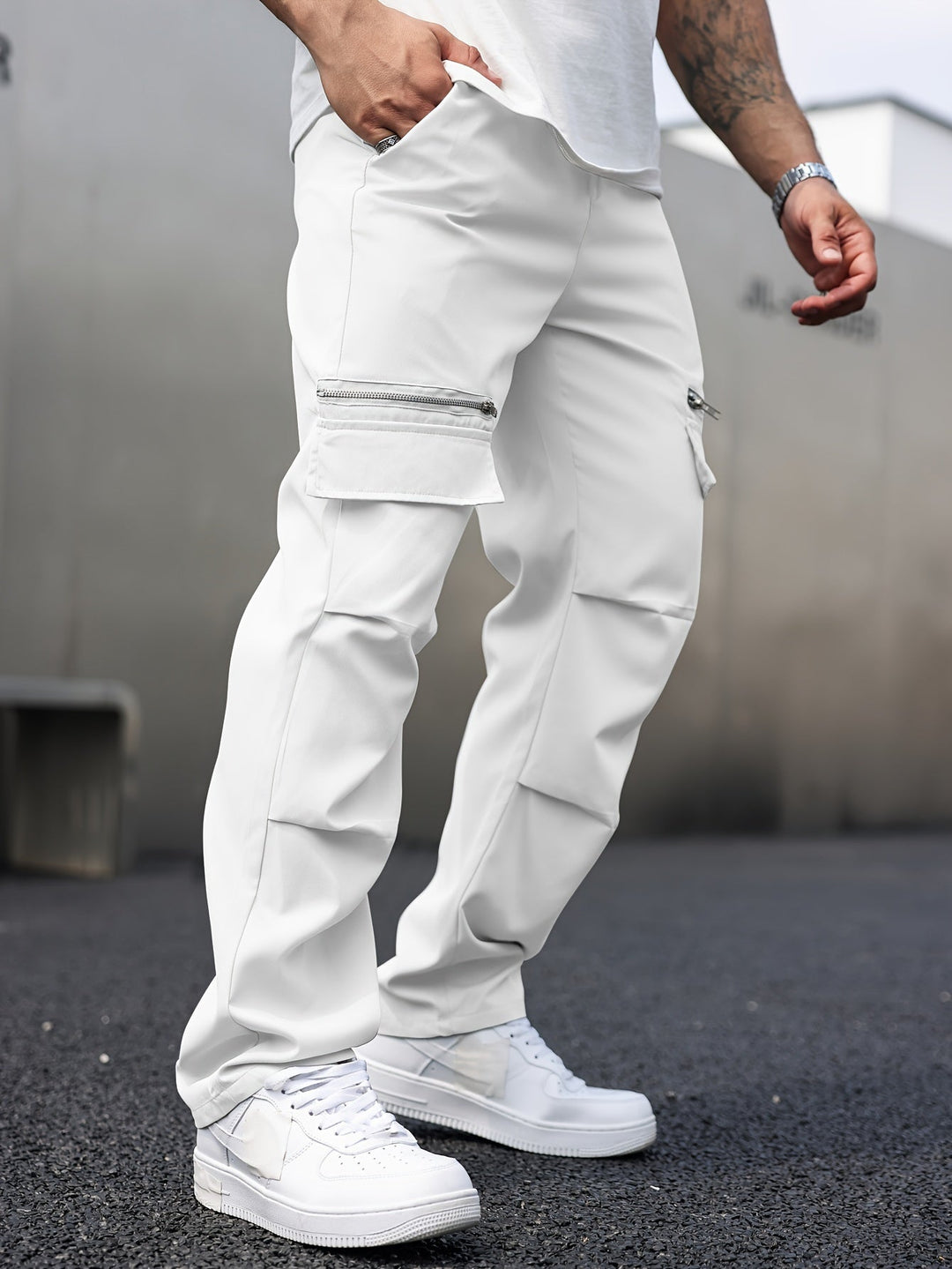 Elvoria | Pantalones Cargo Casual