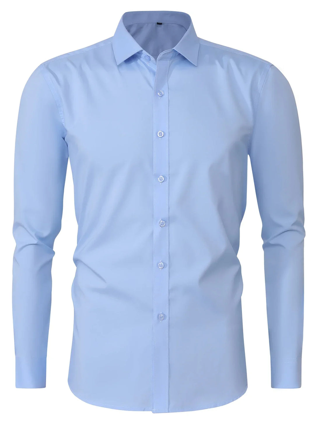 Elvoria | Camisa elegante de manga larga con botones