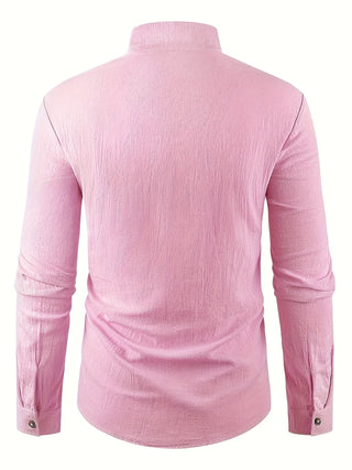 Elvoria | Camisa ligera de algodón de manga larga