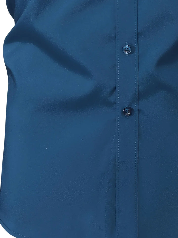 Elvoria | Camisa elegante de manga larga con botones