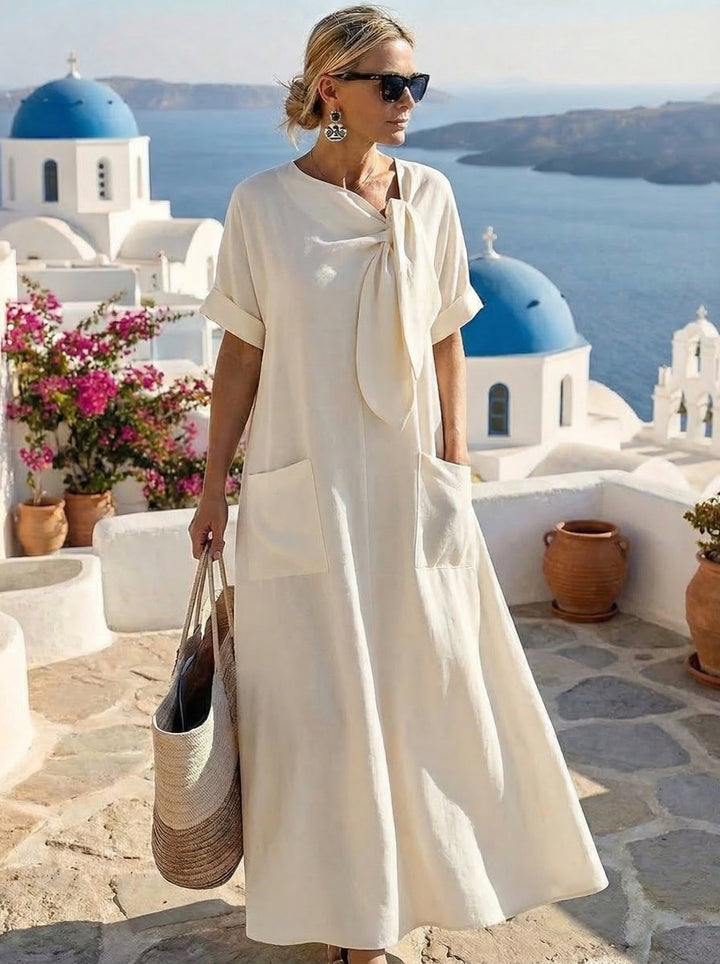 Elvoria | Fleur™ Vestido Elegante con Bolsillos