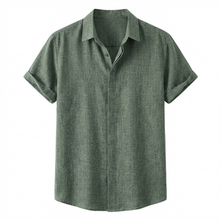 Elvoria | Camisa de lino clásica