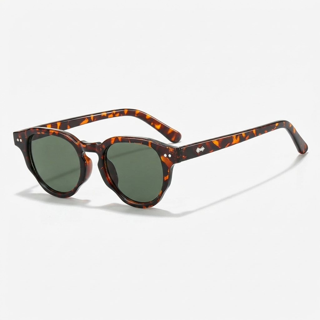 Elvoria | Gafas de Sol Vintage Rondas – Diseño de Lujo