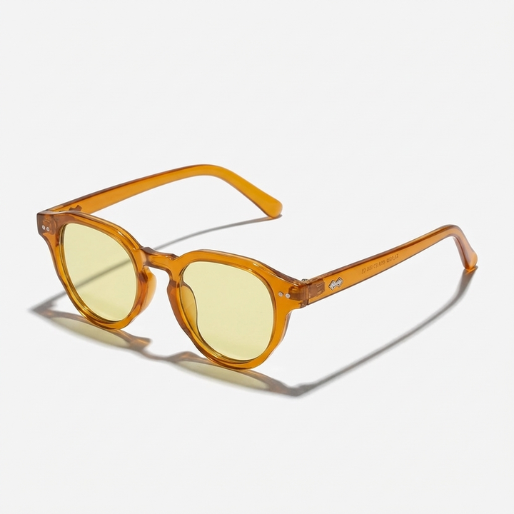 Elvoria | Gafas de Sol Vintage Rondas – Diseño de Lujo