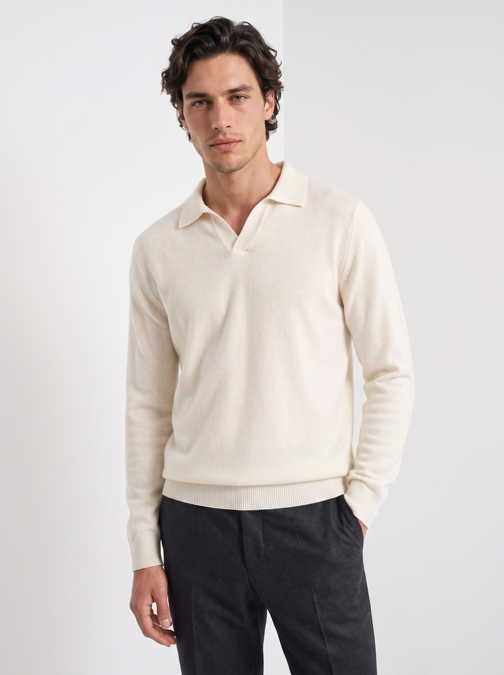 Camisa Polo de Manga Larga