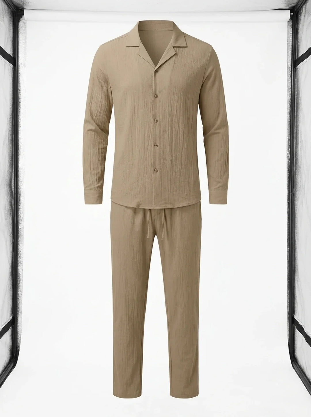 Elvoria | Conjunto de Lino de Verano para Hombre