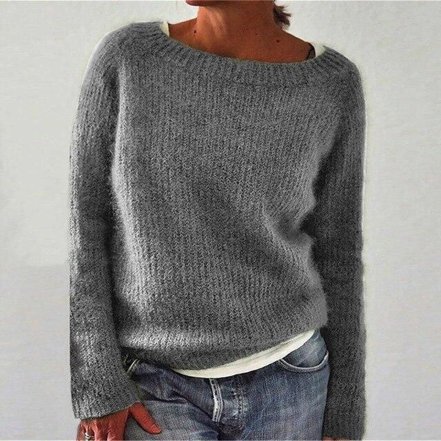 Suéter Casual Amplio Suave