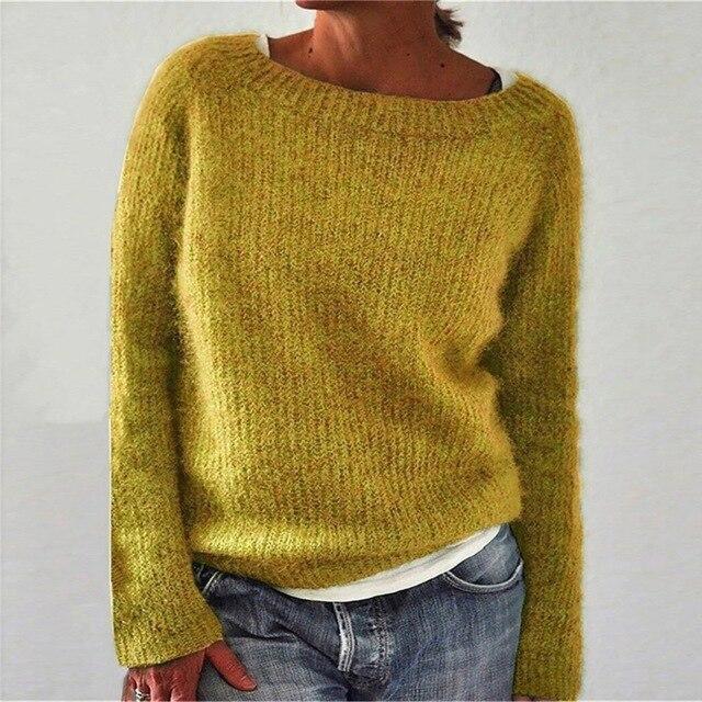 Suéter Casual Amplio Suave
