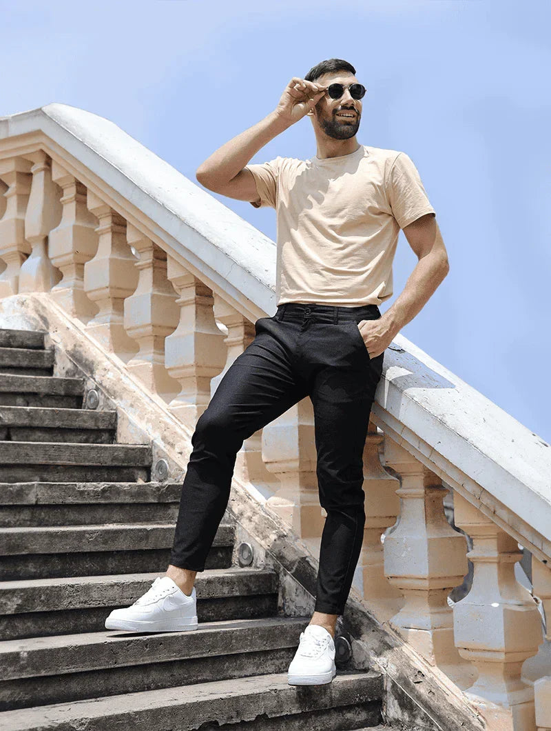 Elvoria | Elegante Pantalón Elástico