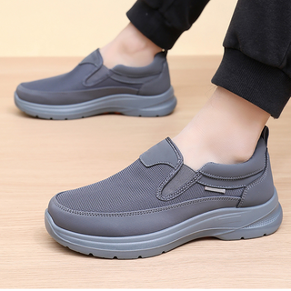 👟 ¡60% DE DESCUENTO AHORA! ✨ Zapatillas ortopédicas transpirables para hombres - Soporte de arco con plantillas de espuma viscoelástica para comodidad durante todo el día 🏃‍♂️💨