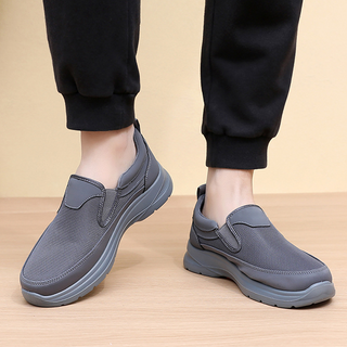 👟 ¡60% DE DESCUENTO AHORA! ✨ Zapatillas ortopédicas transpirables para hombres - Soporte de arco con plantillas de espuma viscoelástica para comodidad durante todo el día 🏃‍♂️💨