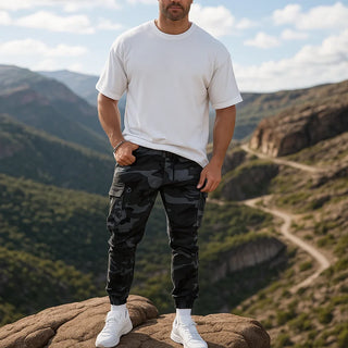 🛠️ ¡44% DESCUENTO! 👖 Pantalones de trabajo tácticos resistentes – Mezcla de nylon y algodón, con muchos bolsillos funcionales y perfectos para trabajos al aire libre 🌲