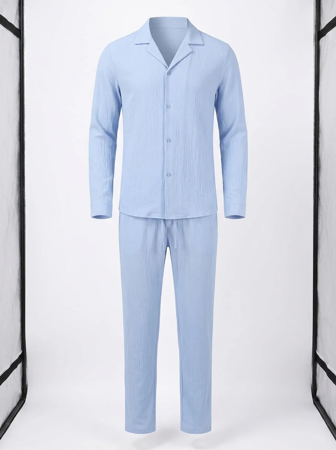 Elvoria | Conjunto de Lino de Verano para Hombre