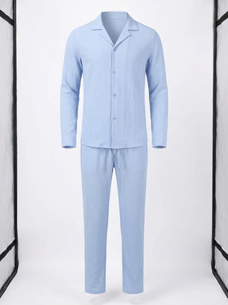 Elvoria | Conjunto de Lino de Verano para Hombre